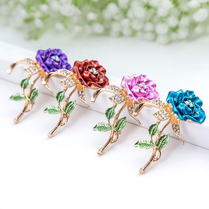 Elegant floral decoration with crystals Stornfield