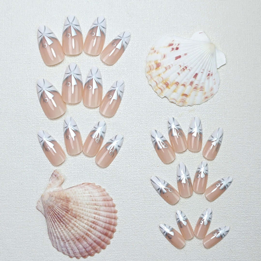 Premium Nail Art Press-On Set Stornfield