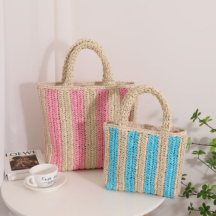 Fashionable basket bag with textured fold design Stornfield