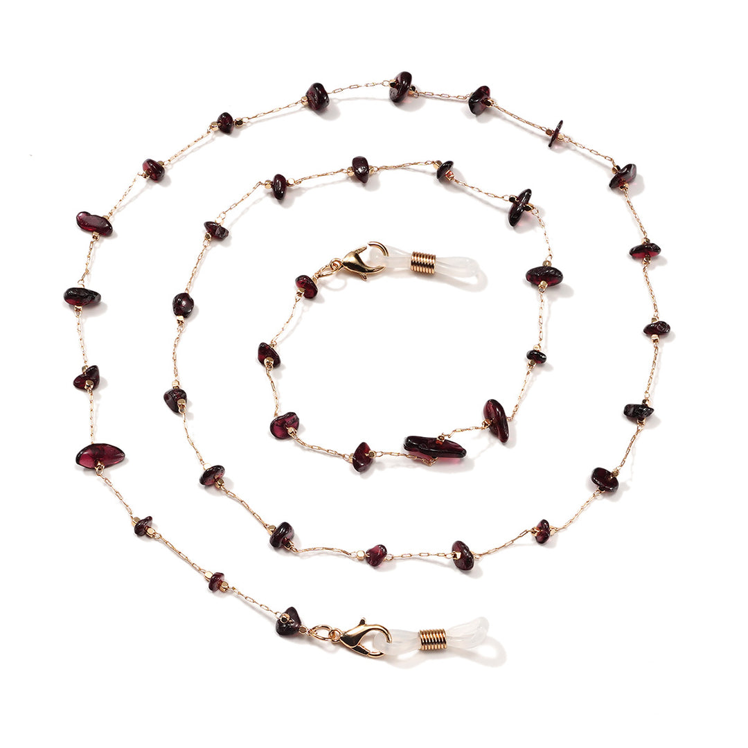 Multi-Color Stone Chain Necklace Stornfield