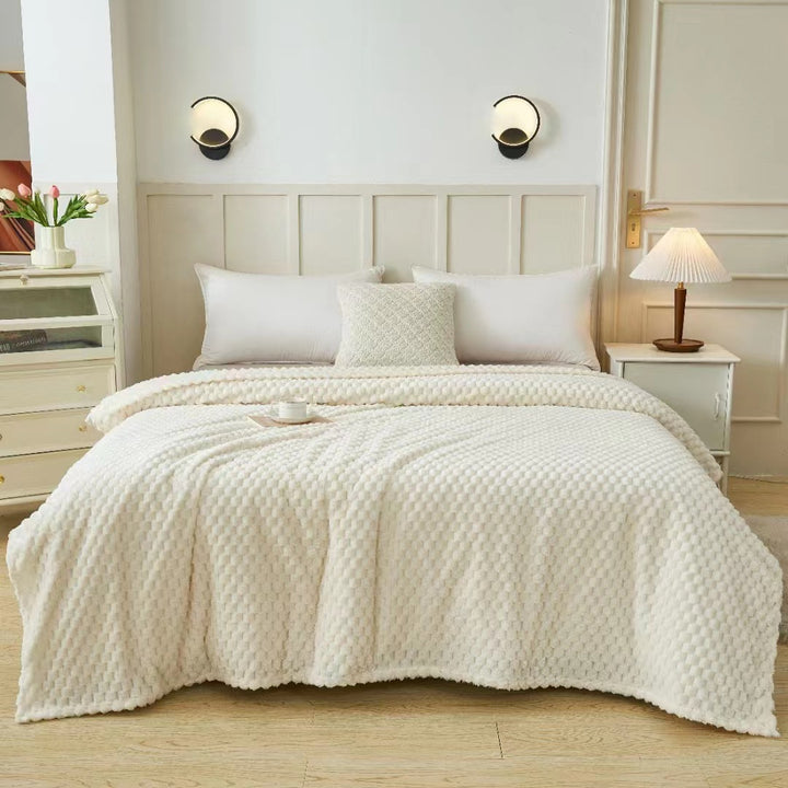 Luxurious Textured Throw Blanket