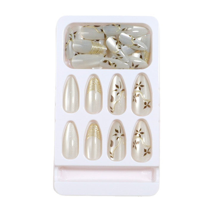 Elegant Designer Press-On Nail Set Stornfield