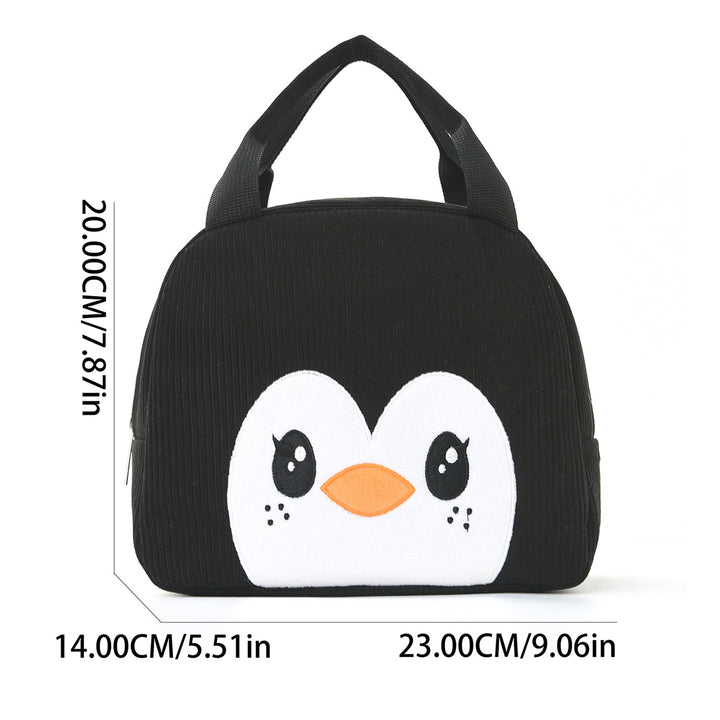 Fun Penguin-Themed Lunch Bag