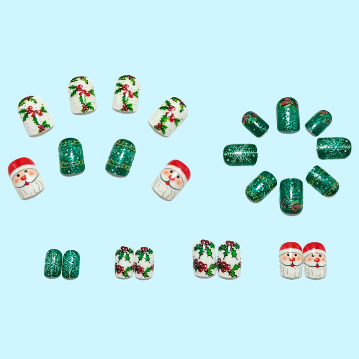 Creative Art Nails In Festive Christmas Design Stornfield