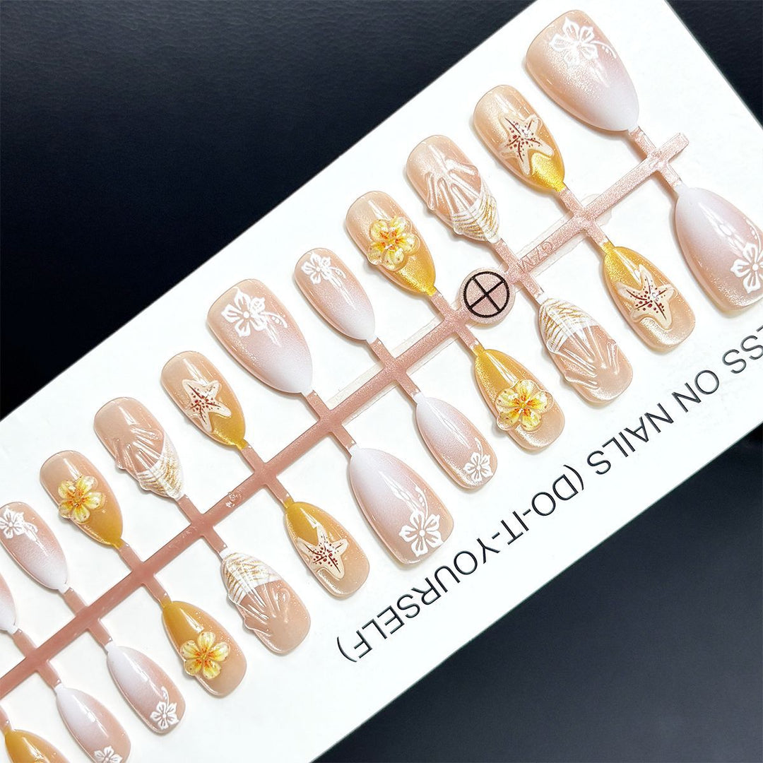 Artistic Themed Press-On Nail Collection Stornfield