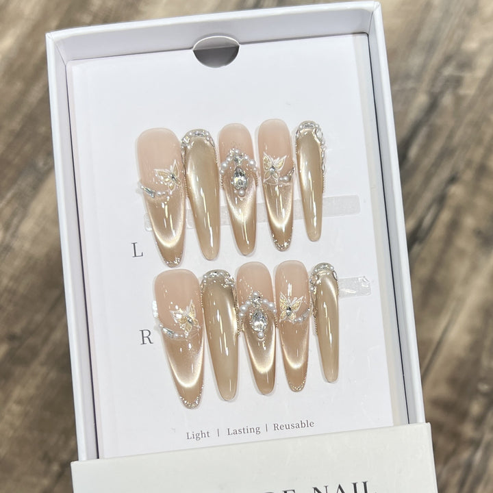 Artisan Press-On Nail Set Stornfield