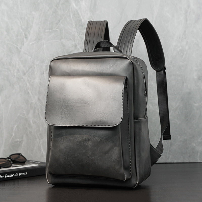 Elegant Backpack Made of High-Quality Faux Leather with Multifunctional Compartments Stornfield
