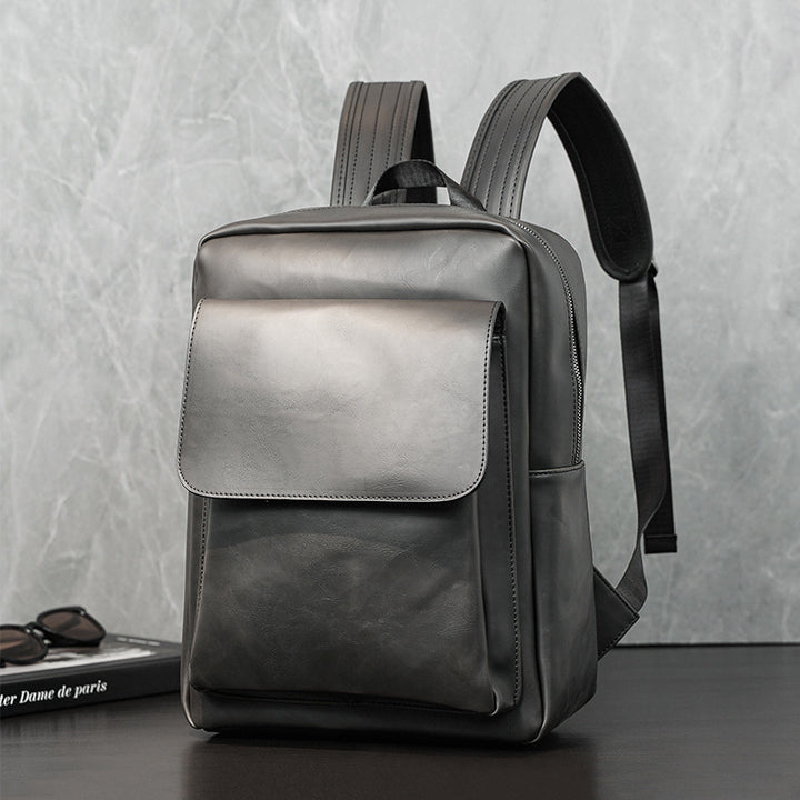 Elegant Backpack Made of High-Quality Faux Leather with Multifunctional Compartments Stornfield