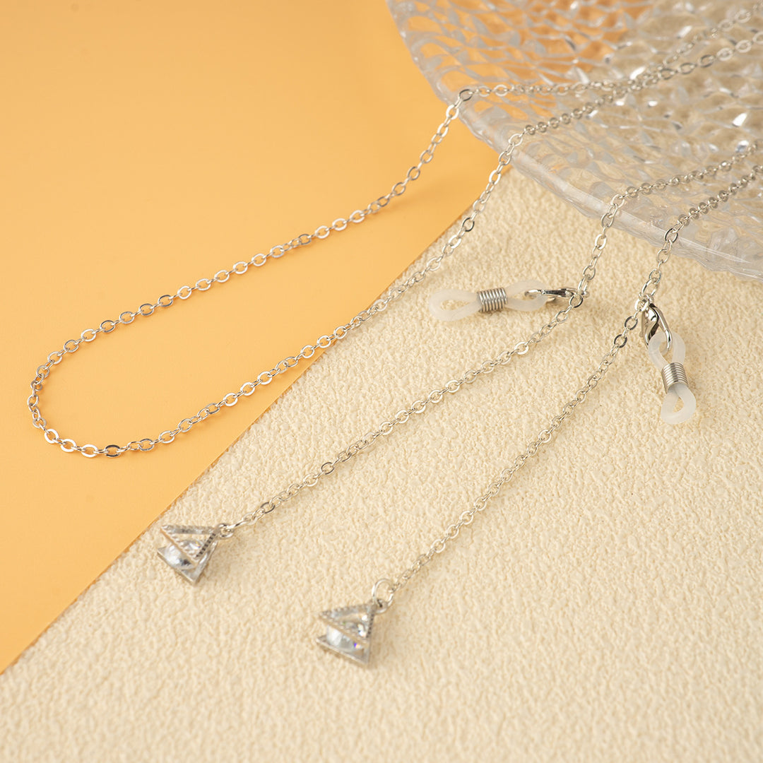 Unique Triangle Pendant Chain Necklace Stornfield