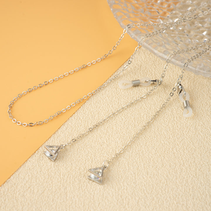 Unique Triangle Pendant Chain Necklace Stornfield