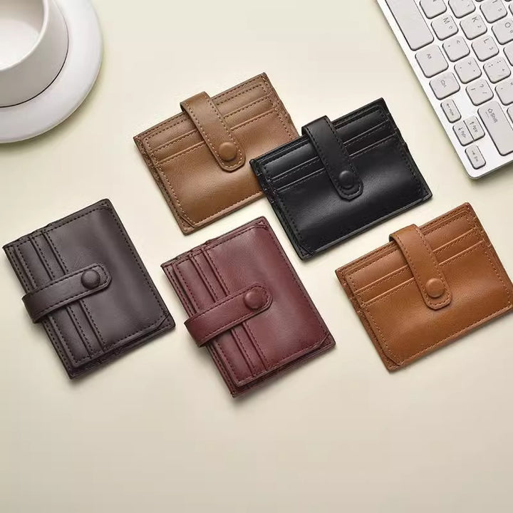 Minimalist Leather Card Holder Stornfield