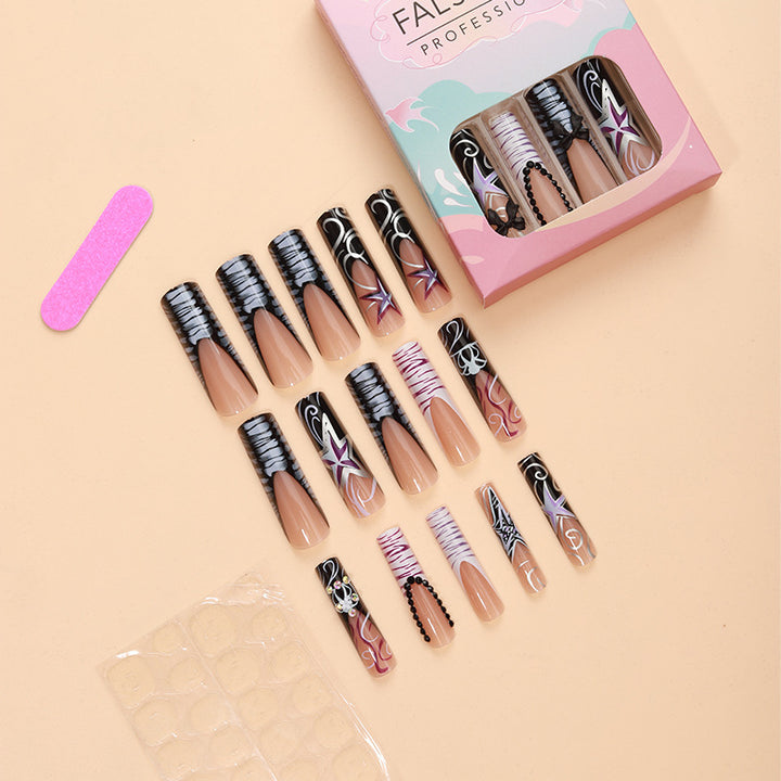 Artistic Themed Nail Tip Set Stornfield