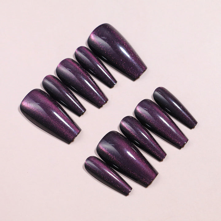 Glittery Long Stiletto Press-On Nail Set Stornfield