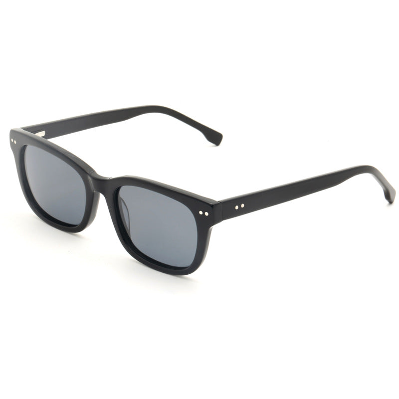 Women's trendy square sunglasses with transparent frame Stornfield