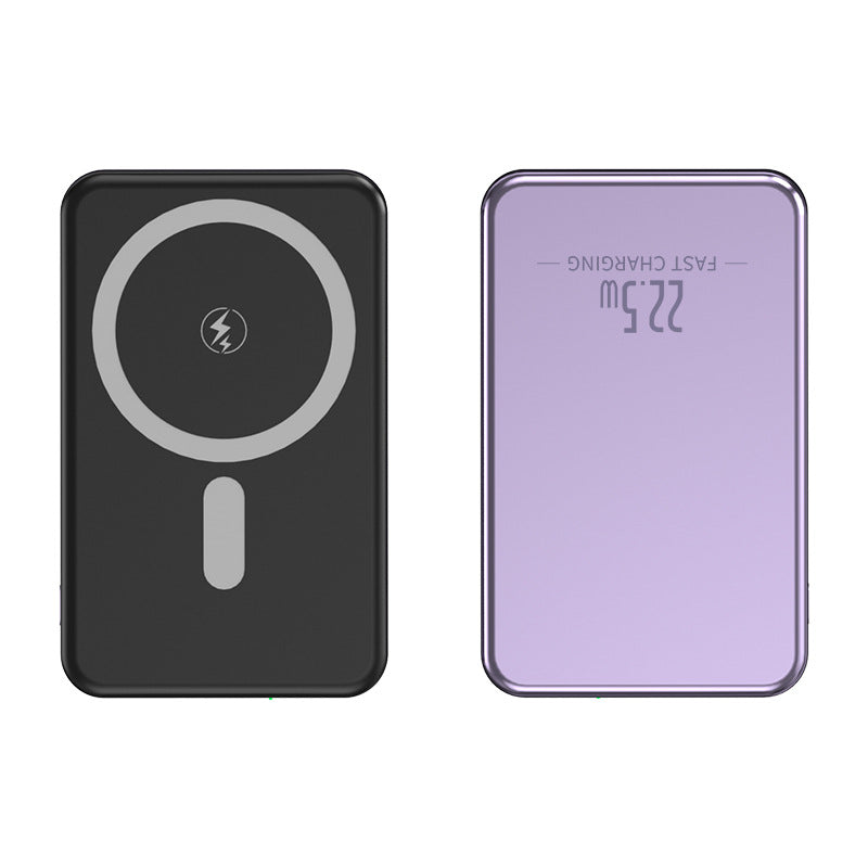 Portable induction power bank with slim design and LED display Stornfield