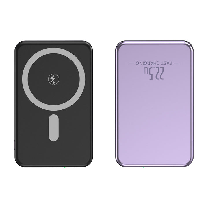 Portable induction power bank with slim design and LED display Stornfield