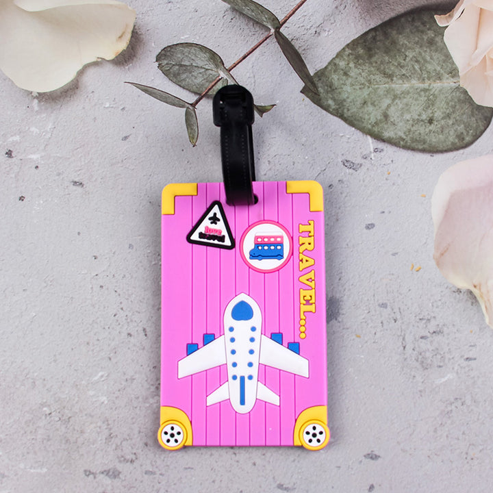 Fun Airplane-Themed Luggage Tag Stornfield