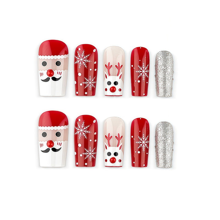 Artificial Christmas Art Nails Stornfield 1787298982