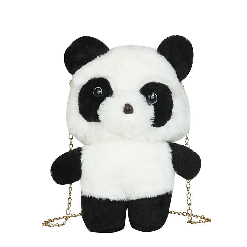Cute Plush Animal Crossbody Bag