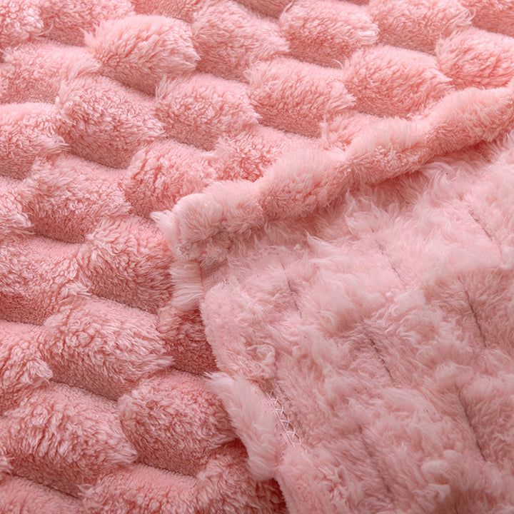 Women Fluffy Structured Blanket Stornfield