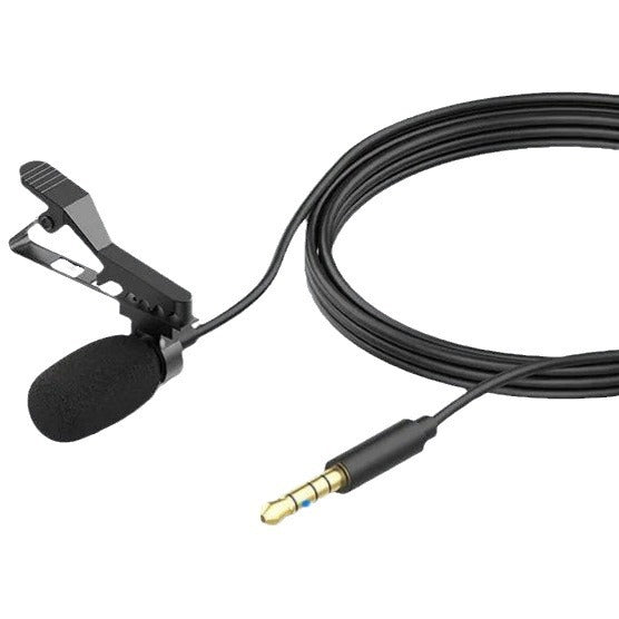 Lavalier microphone with flexible clip Stornfield