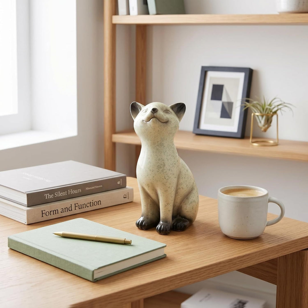 Resin statue of a cat Stornfield
