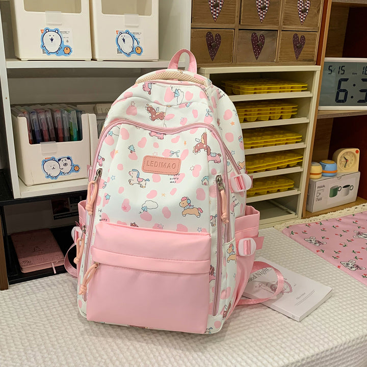 Whimsical Character-Themed School Backpack Stornfield