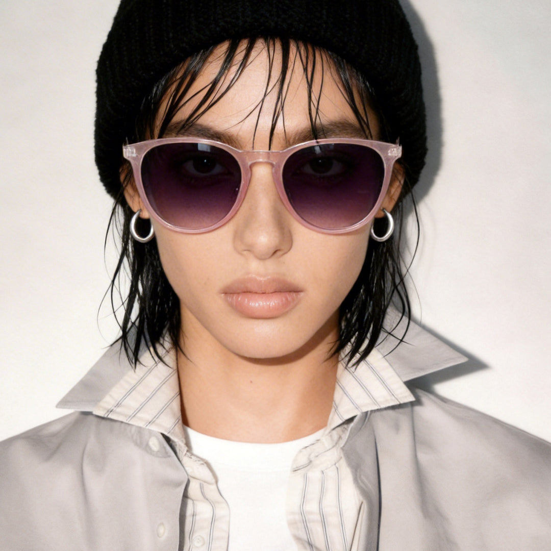 Women's fashionable cat-eye sunglasses with high-quality plastic frame and polarized lenses Stornfield