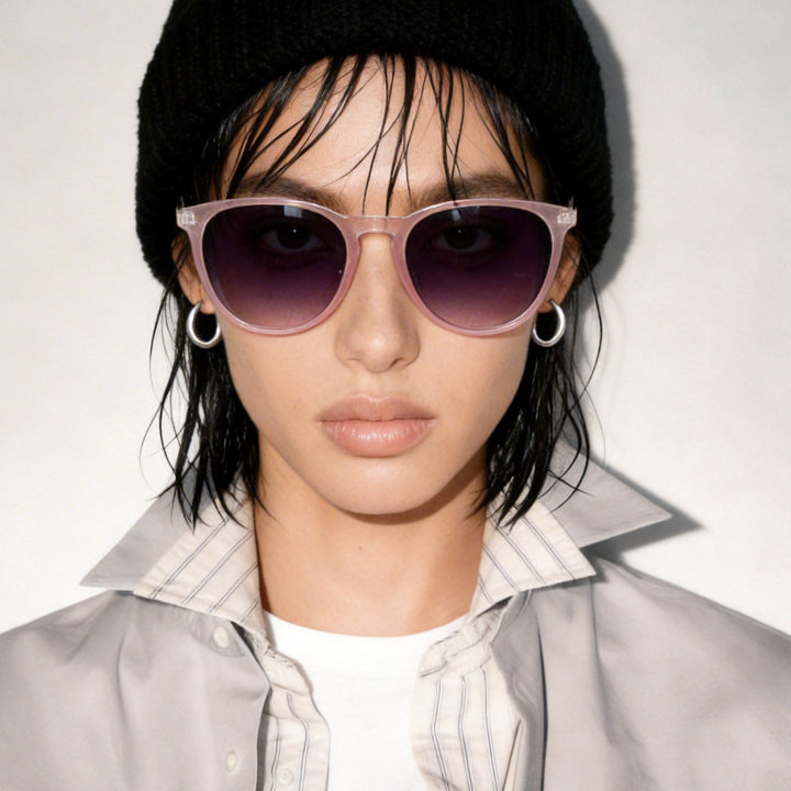 Women's fashionable cat-eye sunglasses with high-quality plastic frame and polarized lenses Stornfield