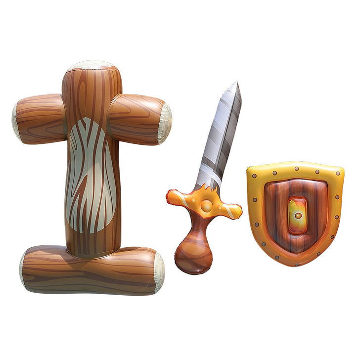 Women Inflatable Toy Sword and Shield Set Stornfield