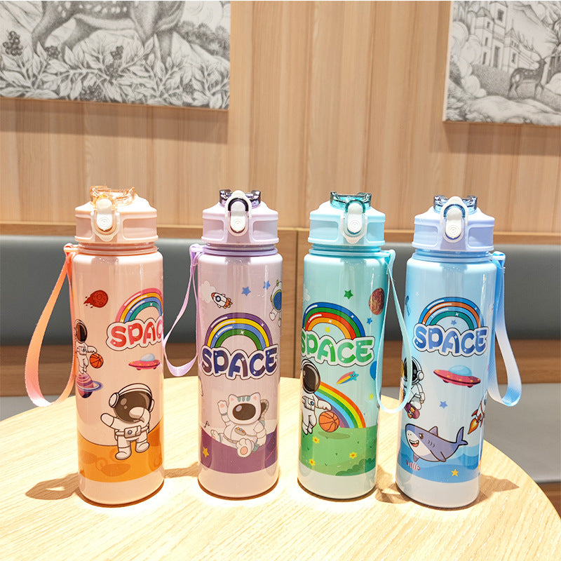 Ladies Fantasy Water Bottle with Practical Carry Strap Stornfield
