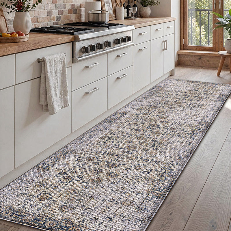 Vintage-Inspired Kitchen Runner