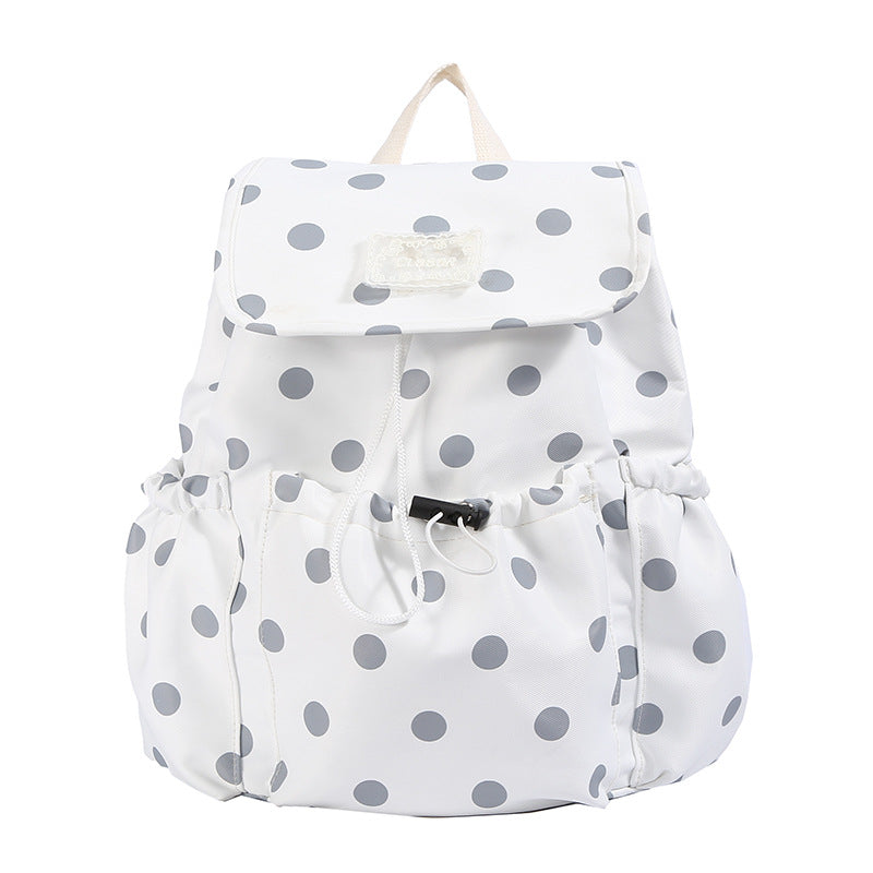 Playful Polka Dot Themed Backpack Stornfield