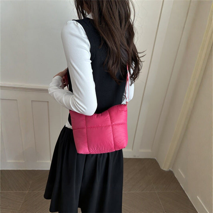 Casual Padded Shoulder Bag