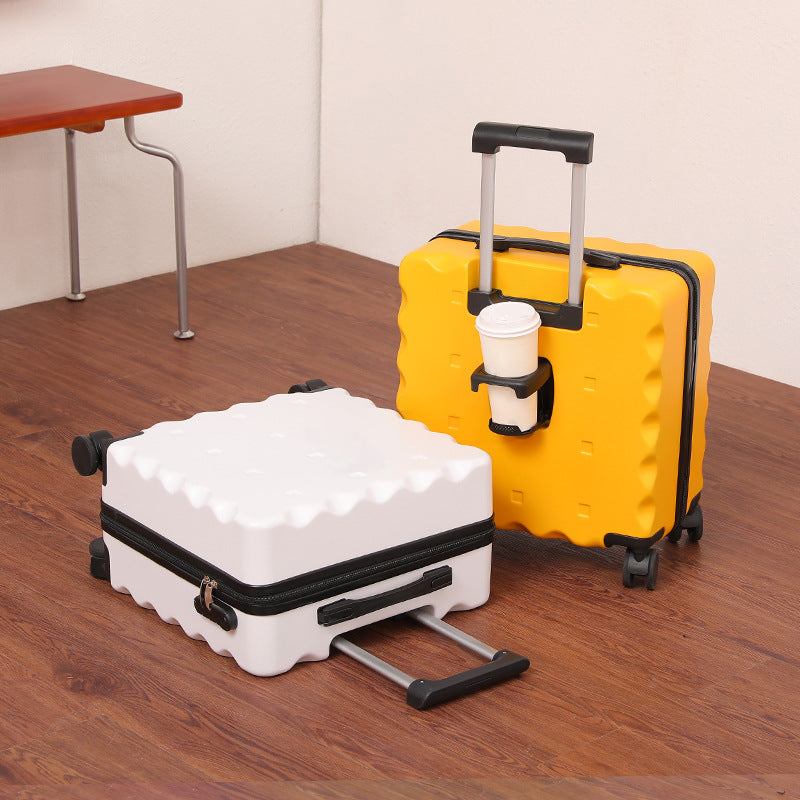 Innovative Beverage Holder Rolling Luggage Stornfield