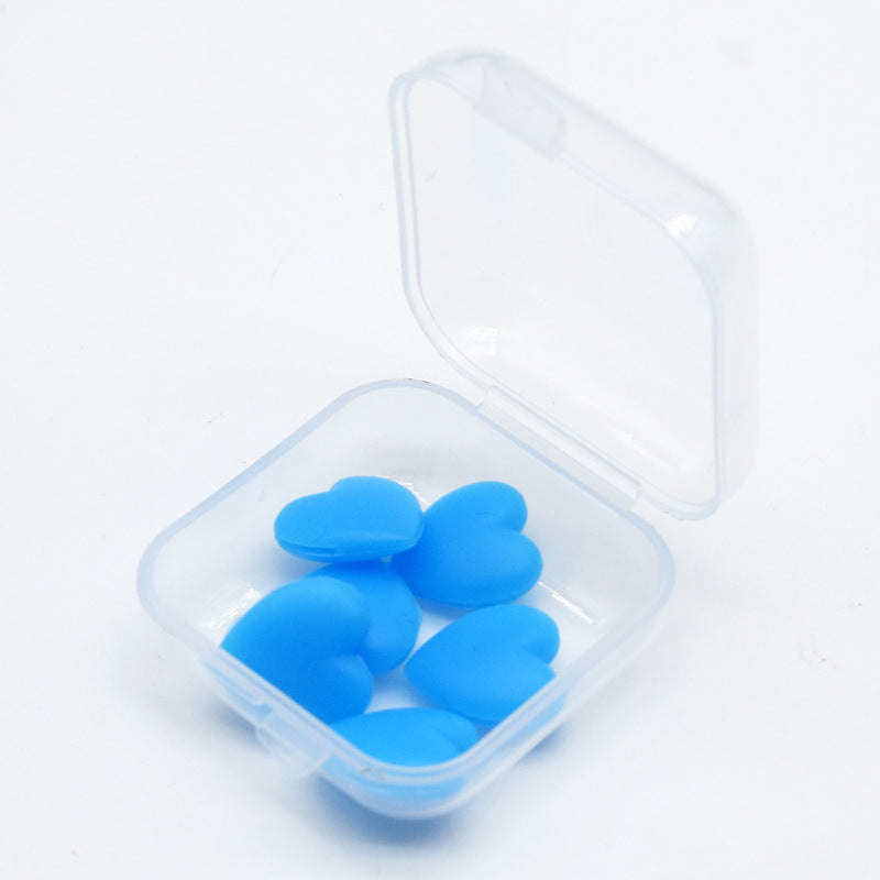 Heart-Shaped Silicone Keychain Holders Stornfield