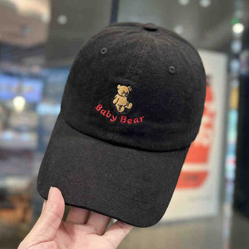 Women's Cute Embroidered Bear Cap Stornfield