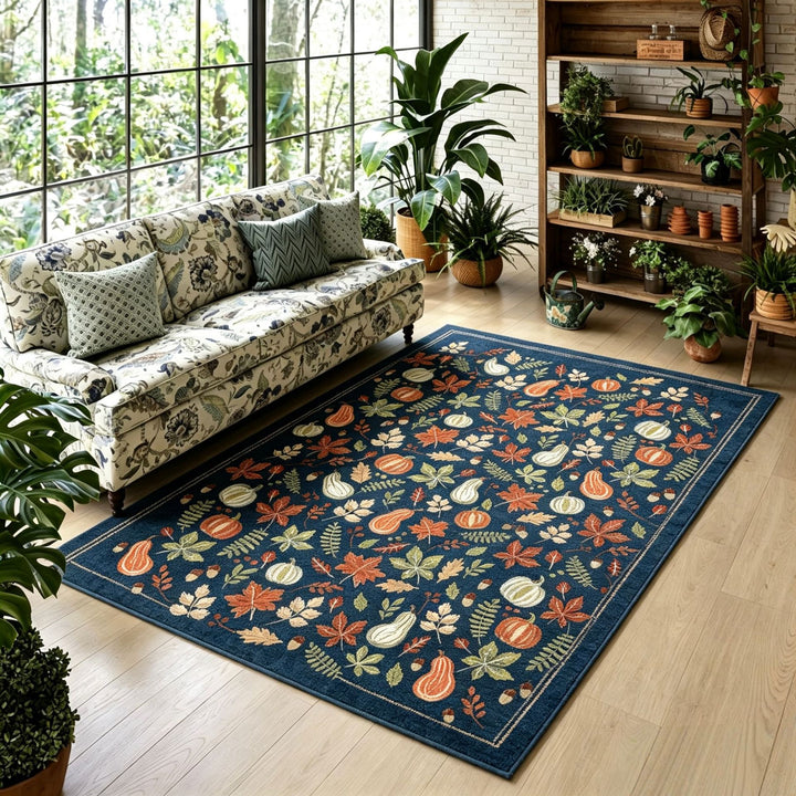 Elegant Floral Area Rug