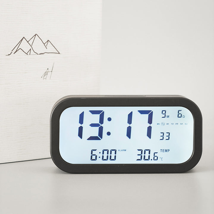 Digital Alarm Clock with Large LED Display and Temperature Function Stornfield