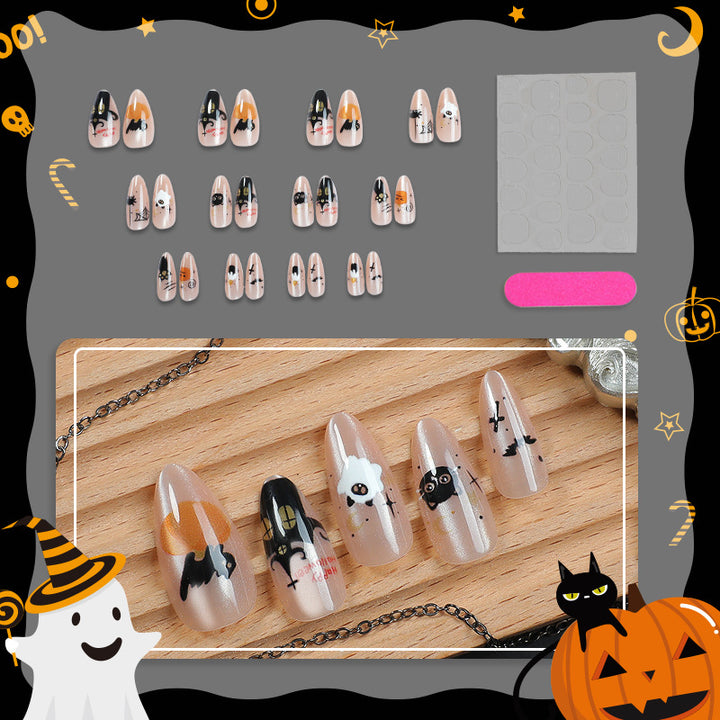 Halloween-Themed Nail Art Press-On Collection