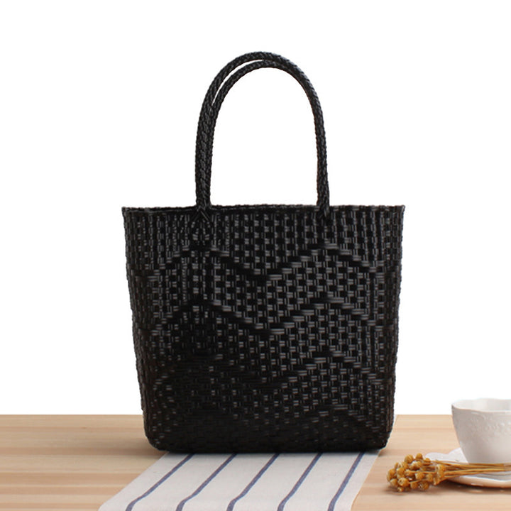 Handbag Made of High-Strength Braided Material with Elegant Wave Structure Stornfield
