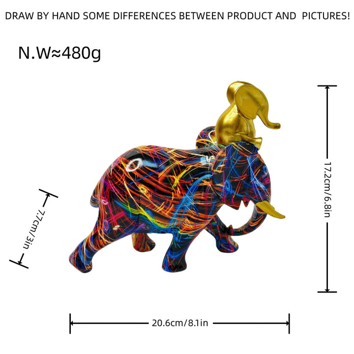 Decorative Elephant Figurine Stornfield