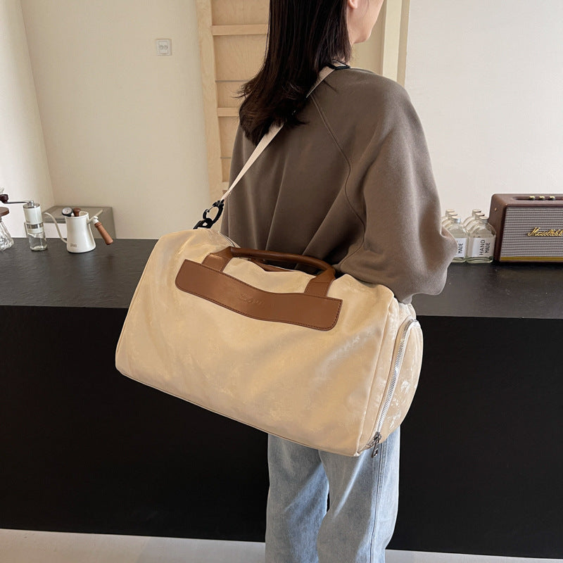 Soft Velvet Overnight Duffle Bag Stornfield