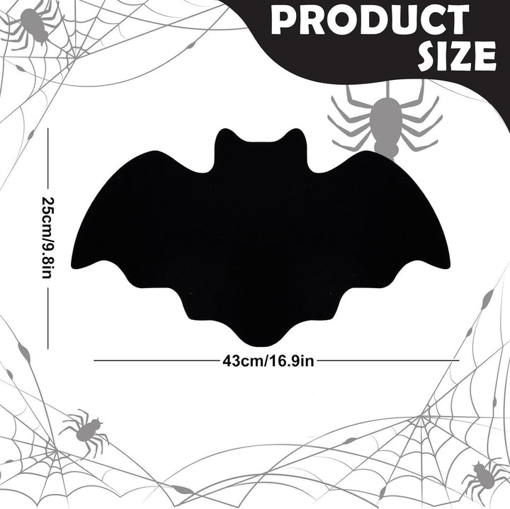 Detailed vinyl bat wall sticker for Halloween decoration