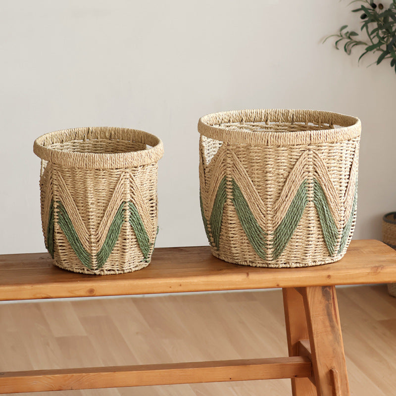 Decorative Handwoven Storage Basket Stornfield