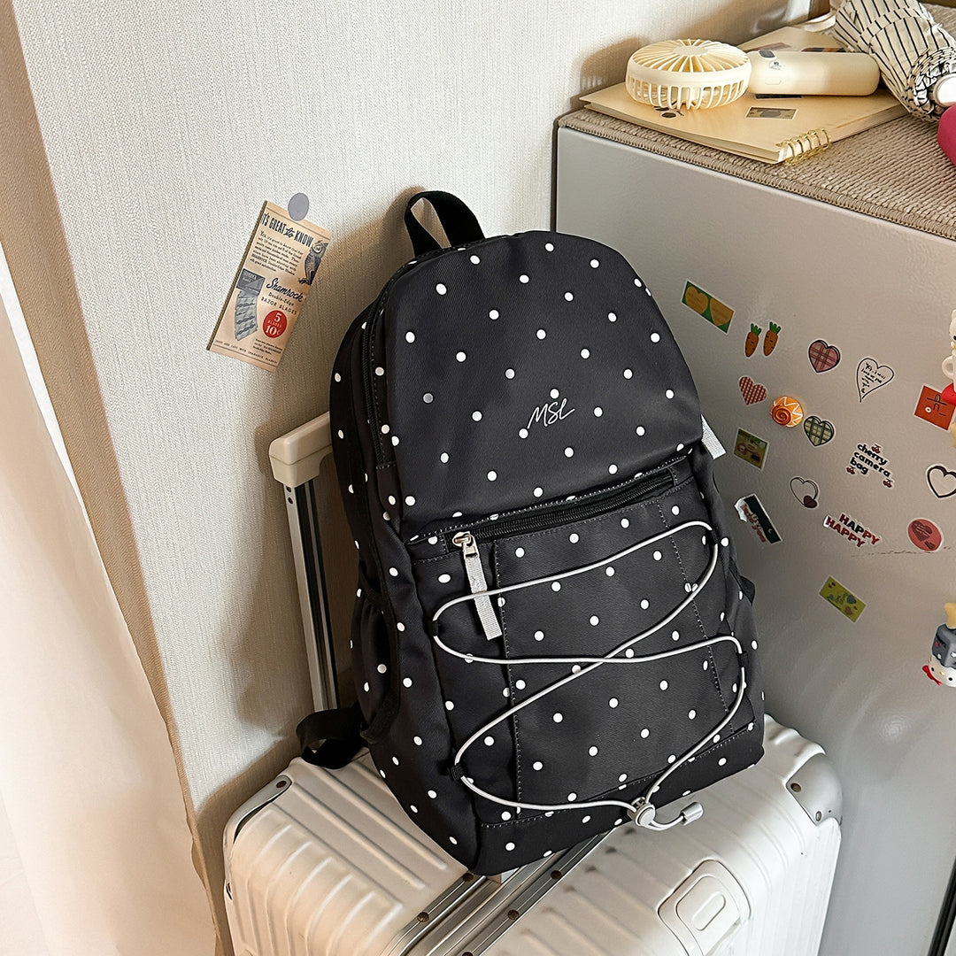 Casual Polka Dot Mini Backpack Stornfield