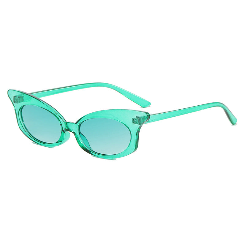 Women Cat-Eye Sunglasses with Transparent Frame and UV Protection Stornfield