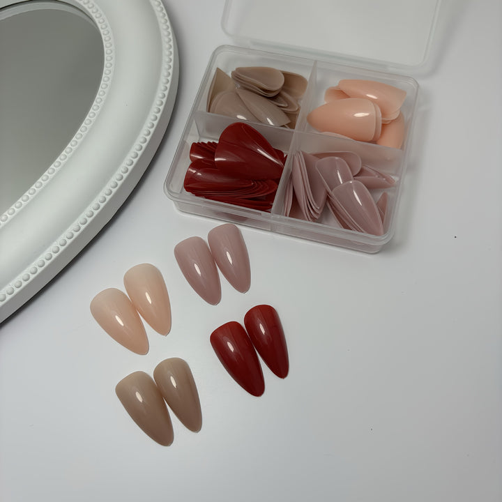 Premium Stiletto Press-On Nail Set Stornfield