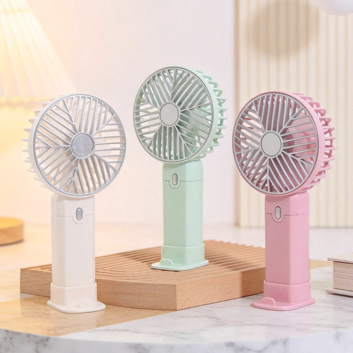 Women's Portable Hand Fan with Powerful Battery Function Stornfield