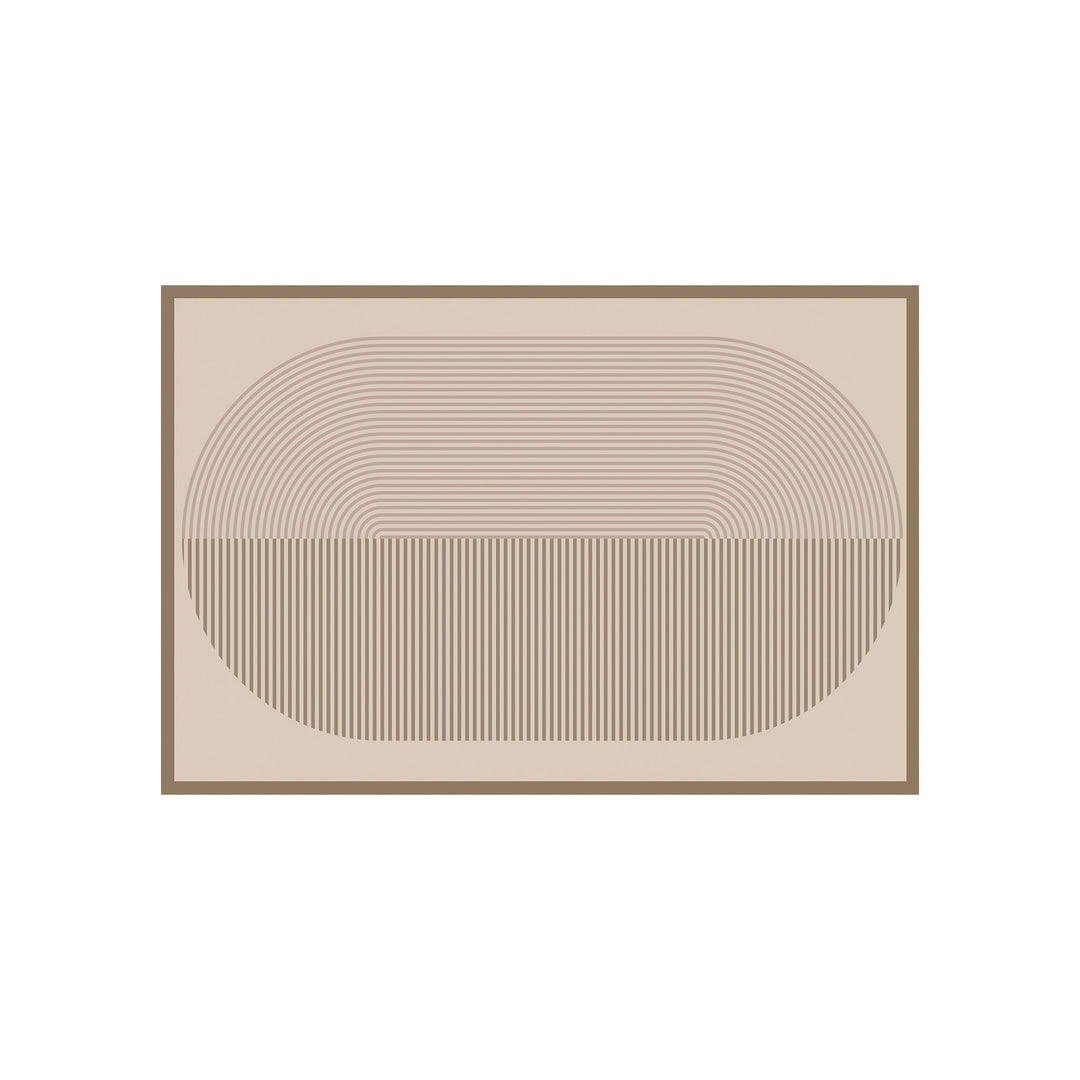 Geometric Pattern Soft Memory Foam Bath Mat Stornfield